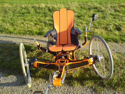 Prototyp orange-trike
